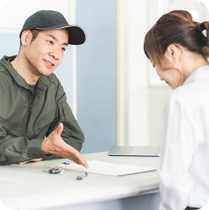 相談しやすさNo.1 親身な対応